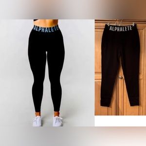 NWT Alphalete Women’s Banded Logo Jogger Pants
